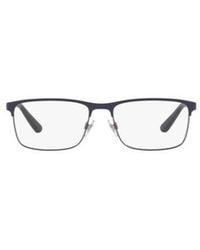 Polo Ralph Lauren - Eyewear Rectangular Frame Glasses - Lyst