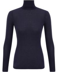 Zimmermann - Fine Knit Roll Neck Top - Lyst