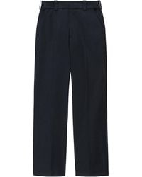Alexander Wang - Straight Cotton Tailored Trousers - Lyst
