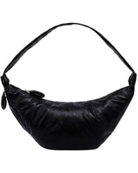 Lemaire - Knot Detailed Large Croissant Shoulder Bag - Lyst