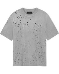 Amiri - Ma Shotgun Embroidered T-Shirt - Lyst