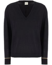 Paul Smith - V-Neck Wool Sweater - Lyst
