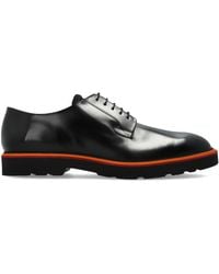 Paul Smith - Almond-Toe Lace-Up Derby Shoes - Lyst