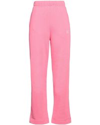 Ganni - Solid Color Casual Trousers - Lyst
