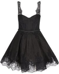 Zimmermann - Lace Bustier Mini Dress - Lyst