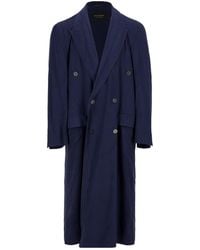 Balenciaga - Fluid Double-Breasted Coat - Lyst