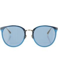 Linda Farrow - Calthorpe Oval Frame Sunglasses - Lyst