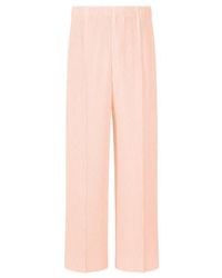 Homme Plissé Issey Miyake - Homme Plissé Issey Miyake Wide Leg Pleated Pants - Lyst