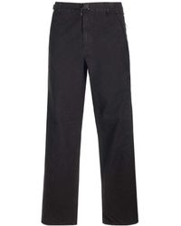 C.P. Company - Belted Straight Leg Pants - Lyst