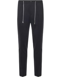 Eleventy - Drawstring Tapered Pants - Lyst