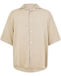 Ami Paris - Short-Sleeve Camp Collar Shirt - Lyst