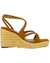 Jimmy Choo - Platform High-Heeled Sandals - Lyst