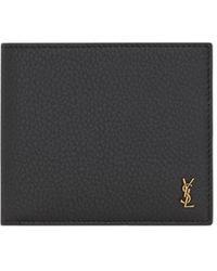 Saint Laurent - Tiny Cassandre East/West Wallet - Lyst