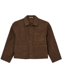 AURALEE - Long-Sleeved Casual Jacket - Lyst