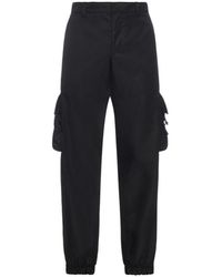 Prada - Re-Nylon Cargo Pants - Lyst