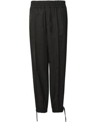Jil Sander - Viscose Trousers - Lyst