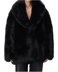 Liu Jo - Faux Fur Coat - Lyst
