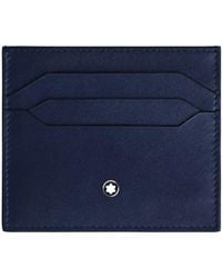 Montblanc - Logo Plaque Card Holder - Lyst