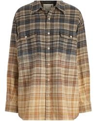 R13 - Long-Sleeved Shirt - Lyst