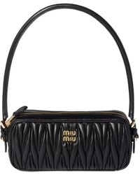 Miu Miu - Matelassé Shoulder Bag - Lyst