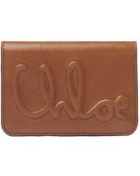 Chloé - Chloé C Chloé Bifold Wallet - Lyst