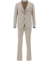 Tagliatore - Pinstriped Two-Piece Suit - Lyst