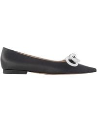 Mach & Mach - Bow Flat Shoes - Lyst