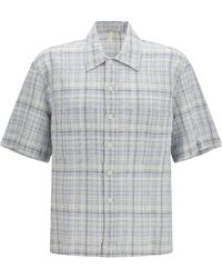 sunflower - Checked Short Sleeve Shirt - Lyst