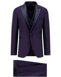 Tagliatore - Three-Piece Tailored Suit - Lyst