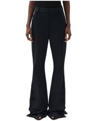 Ann Demeulemeester - Enya Buttoned Bootcut Trousers - Lyst