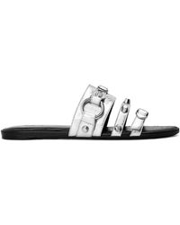Balenciaga - Bal City Flat Sandals - Lyst