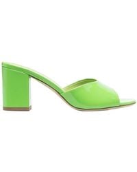 Paris Texas - Anja Leather Mules - Lyst