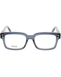 Dior - Eyewear Cd Diamond Rectangle Frame Glasses - Lyst