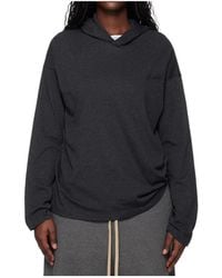 Fear Of God - Logo Embroidered Hoodie - Lyst