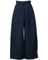 Stella McCartney - Wide-Leg Cargo Trousers - Lyst