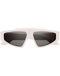 Gucci - Eyewear Rectangle-Frame Sunglasses - Lyst