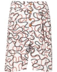 Vivienne Westwood - Romario Wiggle Bermuda Shorts - Lyst