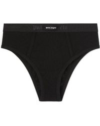 Palm Angels - Logo-Waistband High-Waist Briefs - Lyst