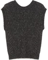Max Mara - Studio Crewneck Knitted Vest - Lyst