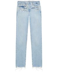 DIESEL - 2010 Straight-Leg Distressed Jeans - Lyst