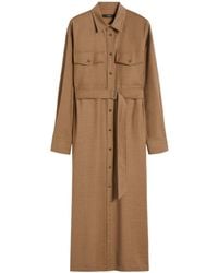 Weekend by Maxmara - Wool Flannel Dress - Lyst