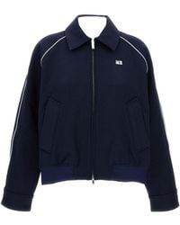 Wales Bonner - Full-Zip Jacket With A Pointed Collar - Lyst