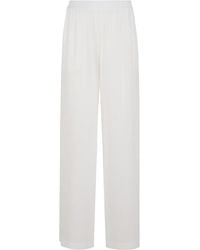 Gianluca Capannolo - Elastic-Waist Wide-Leg Pants - Lyst