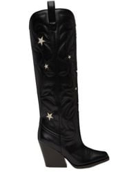 Stella McCartney - Square Toe Cowboy Boots - Lyst