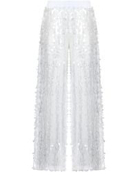 Norma Kamali - Wide Trousers - Lyst