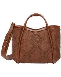 Max Mara - Woven Top Handle Bag - Lyst