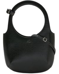 Courreges - Courrèges Holy Naplack Zipped Tote Bag - Lyst