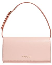 Gucci - Mini Pouch With Lettering - Lyst