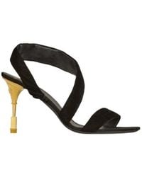 Balmain - Open-Toed High-Heeled Sandals - Lyst