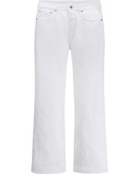 Dior - Embroidered Jeans - Lyst